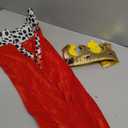 King Costume Set Red Cloak Golden Crown And Scepter Set Prince Capes Halloween Costume For Kids Teen Adult (3'7" - 4'7")