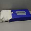 MIULEE Set of 2 Waffle Bathroom Rugs, Boho Bath Rugs Non Slip Washable, Super Absorbent Bath Mats, Ultra Soft Rubber Backed Shower Mats for Bathroom Floor, Tub and Shower, White, 20x32 Inch