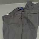 Izod Men's American Chino Flat Front Straight Fit Pant, Smoked Pearl, 32W x 34L