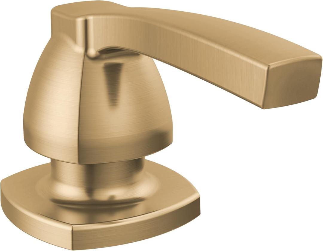 DELTA FAUCET RP101629CZPR Stryke Soap Dispenser, Lumicoat Champagne Bronze