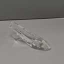 Glass Slipper Crystal High Heels Shoes Figurine Ornaments Mini Crystal Shoe for Girls Ceremony Birthday Party Decorations 5.35 X 2.59 X 2.59 Inch