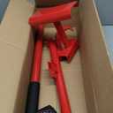 KIMORE Cant Hook - 48" Heavy Logging Tool with Sponge Handle, Red, with Moving Hook, Log Lifter & Adjusting Tilt Hook