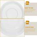 iplusmile 1.88 Inch Bucket Lid with Pull Ring Set of 20 Drum Bung Caps for 20L 25L 30L Chemical Storage and Oil Drum Seal Plugs