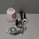 Aluminium Car Cleaning Gun Set with Tapered Nozzle, 6-9.2Bar High Pressure Air Blow Gun with 2 Set Nozzle, Pressure Air Blower Blow Gun Producing Powerful Blast of Air for Cleaning Cars, Velvet, etc