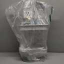 Zenna Home Rustproof Hanging Shower Caddy, Over the Shower Head Caddy with 2 Shelves and Built In Hooks, Aluminum Bathroom Hanging Organizer, Satin Chrome