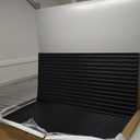 Art3d 6-Pack Slat Design 3D Wall Panels for Interior Wall Decor, 2x4 FT PVC Decorative Drop Ceiling Tiles - Black (24 x 48in.)