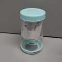 WhiteRhino Glass Pickle Jar with Strainer Flip,34oz Pickle Container,Hourglass Pickle Juice Separator Jar for Olives,Gherkins or Sliced,Leakproof Dishwasher Safe