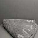 Topotdor Round Kids Play Rug Alphabet Nursery Area Rug Extra Large Soft Crawling Play Mat for Children Toddlers Bedroom (40 inch, Grey)