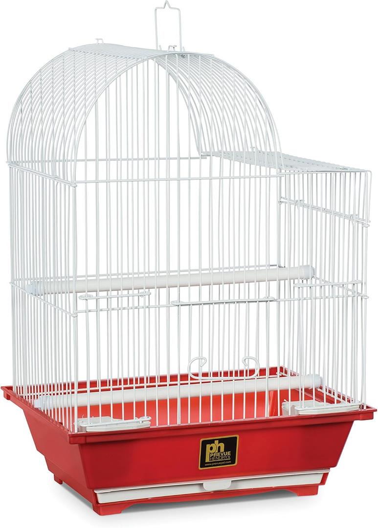 Prevue Pet Products SP50011 Bird Cage, Small, Red