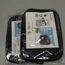 2 x Electronics Charger Organizer - Travel Cable Case for Cords, Chargers, and Tech Accessories (Black)