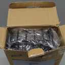 TAILI Shower Caddy Suction Cup 2 Pack,Stainless Steel Rustproof Shower Shelves,No Drilling Wall Mounted Basket,Large Capacity,Removable Suction Cup Bathroom Organizers & Home Decor,Black