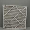 Filterbuy 25x25x1 Air Filter MERV 8 Essential Dust & Allergy Defense (12-Pack), Electrostatic Pleated HVAC AC Furnace Filters Replacement, Made in USA (Actual Size: 24.50 x 24.50 x 0.75)