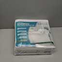 PlushDeluxe Premium Bamboo Mattress Protector  King Size, Waterproof, & Ultra Soft Breathable Noiseless Washable Bed Mattress Cover for Comfort & Protection - White