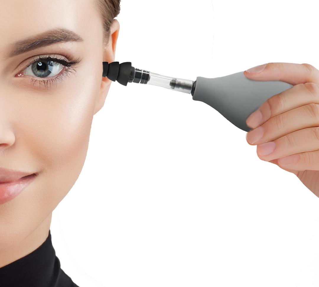 Ear Pressure Relief Suction Device, FSA/HSA Eligible, Migraine and Headache Products, Airplane Through Inner Balance, Reduces Tension Effective Ear Wax Removal Tool