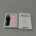 Scrolling Ring Remote Control for TikTok, Bluetooth Remote for iPhone, iPad, iOS, Android, Page Turner, Tap Tap TikTok, Fingertip Wireless Remote Control,Pink