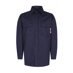 KONRECO FR Shirts for Men Button Down Flame Resistant HRC2 Men's Welding Shirts M