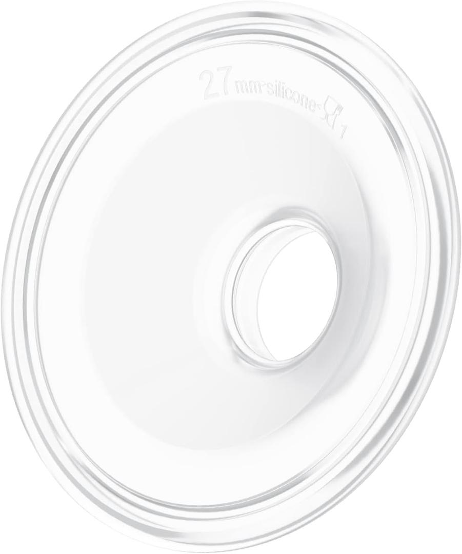 Momcozy Original S9 Pro/S12 Pro Replacement Accessories, Only Compatible with Momcozy S9 Pro/S12 Pro Breast Pump NOT for S9/S12/S12Pro-Quick(27mm Single-Sealed Flange,1 Pack)