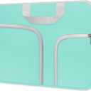 HESTECH Laptop case 14 inch,Chromebook Sleeve Cover,Neoprene Protective Carrying Bag for 14-15.6" HP Asus Acer Samsung Sony Dell XPS Surface Book 15/16 inch MacBook Pro Computer,Green (Hot Teal)