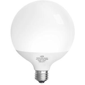 LED Globe Light Bulb, 20W Warm White 3000k, Non-Dimmable, E26 Base, 1700 Lumens, Indoor Room Globe Light (20W 3000K No-Dimmable Warm White)