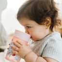 Dr. Brown's Milestones Cheers360 Training Sippy Cup for Babies & Toddlers - Pink Animals - 10oz - 9m+