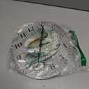 CHGCRAFT 12inch Coffee Wall Clock Coffee Cup Round Wall Clocks Silent Non Ticking Clock Vintage Farmhouse Clocks for Office Home Living Room Bedroom Bathroom Kitchen Decor