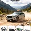 Wonderdriver Lockable Roof Rack Cross Bars 300lbs Compatible with CX90 CX-90 2024 2025 2026, Heavy Duty Aluminum Roof Rails Crossbars Black Rooftop Luggage
