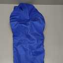 Lukeight Stuffed Animals Storage Bean Bag Chair Cover - Premium Velvet Organizer with YKK Zipper Holds 80+ Plush Toys, Washable Kids Room Decor (No Filling, X-Large) (Solid Blue)