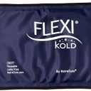 FlexiKold Gel Soft Flexible Ice Packs for Injuries - Reusable Freezer Cold Pack, Cold Compress & Cooling Gel Pad for Face, Shoulder, Hip, Leg, Arm, Ankle & Foot Injury - Medium - 7.5 x 11