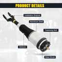 DICMIC Front Left Air Suspension Strut Shock Absorber Compatible with 2011-2015 Jeep Grand Cherokee Replace# 68029903, 68029903AC, 68029903AD, 68029903AE, 68029903AF