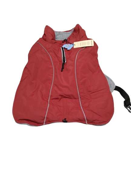 Dog Coat Warm Dog Winter Coat Red, L