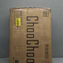 ChooChoo Farmhouse End Table for Small Spaces, Narrow Side End Table with Storage Shelf, Rustic A-Design Nightstand Sofa Table for Living Room, Bedroom (Rustic Brown) 2 Pack