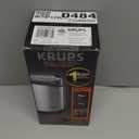 KRUPS Precision Electric Coffee Grinders, 3 oz Capacity, 200W Motor, Stainless Steel Blades for Uniform Grinding of Beans, Herb and Nuts, Coffee and Spice Grinder Electric, (Black)