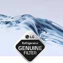 3 x LG LT1000P3 6-Month / 200 Gallon Refrigerator Replacement Water Filter, 3 Count (Pack of 1), White