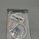 White Floating House Numbers - 5 Inch Modern Metal House Numbers for Outside, Creats Attractive Interesting Shadows, High Gloss Number 3