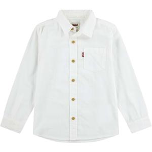 Levi's Boys' Long Sleeve One Pocket Button Up Shirt, Size M