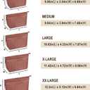 Vercord Purse Insert Organizers for Tote Handbag Bag in Bag with Zipper Liner Bag Organizer for Women 14 pockets, Medium