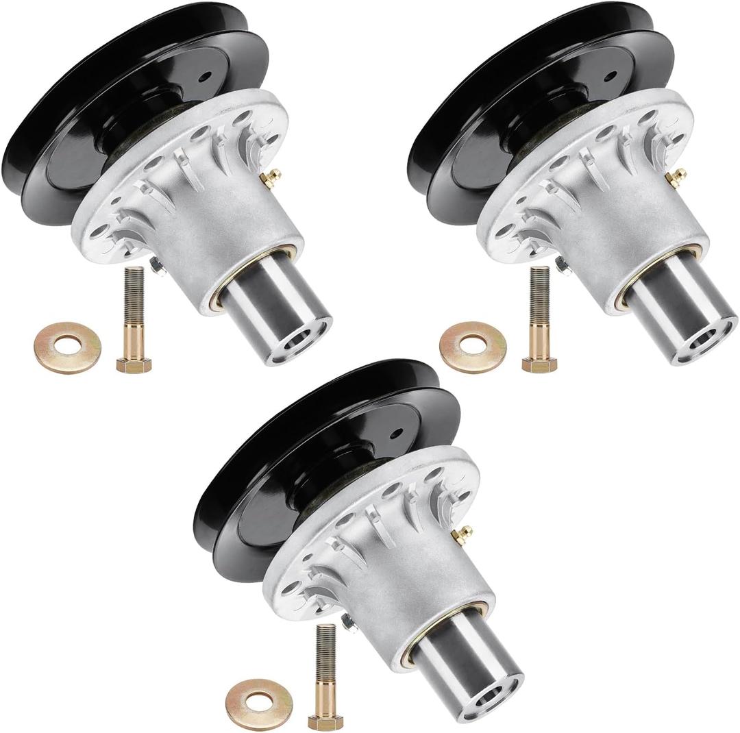 3 Pack Mower Spindle Assembly 103-1140,103-8323, 103-3206, 103-8075, Fits for Exmark Lazer Z Models with 44" 48" 52" and 60" Decks, 103-3200, 103-1183, 103-1184, 103-1105, 103-3206