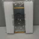 Double Glass Picture Frame Handmade, Glass Pressed Flower Frame, Hinged Tabletop Brass Photo Frames, Dried Flower Display Folding Frame for Home, Octagon, Gold, 68 Inches (6L" x 8W")