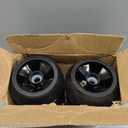 CheeMuii 4 Pack AM125172 Mower Deck Gauge Wheels Kit Lawn Mower Deck Wheels Replace for AM125172 AM124706 210-300 Compatible with John Deere 48", 54", 60", 62, 72" Deck