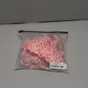 QJQ Women's 2 Piece Bathing Suit Disty Floral Halter Triangle Bikini Sets Sexy Cheeky High Waisted Swimsuit (Pink), S