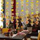 Tiamon 8 Pcs Mexican Fiesta Party Decorations Cinco De Mayo Hanging Banner Taco Bout a Party Decoration Paper Garland Kit Cinco De Mayo Ceiling Hanging Cutouts for Carnivals Birthday Baby Shower Decor