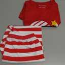 Girls Christmas Pajamas Toddler Kids Pjs Girls Boys Santa Claus Pajamas Cotton Winter Sleepwear Children Clothes (5T)