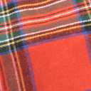 AQOTHES Pack of 2 Christmas Plaid Decorative Throw Pillow Covers Scottish Tartan Cushion Case for Farmhouse Home Holiday Decor Red and Green, 20 x 20 Inches