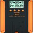 80A 180V MPPT Solar Charge Controller 12V/24V/36V/48V Auto, Heat-Dissipating Metal Housing, Dual Fans, and LCD Display, for LiFePO4, Gel, Lithium, SLD, FLD, and Ternary Battery