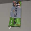 Stainless Steel Stove Gap Covers,Stove Gap Filler, Range Trim Kit, Stove Gap Guards, Heat Resistant and Easy to Clean, Easy retractable Length 13.8" to 27.5", Width 0.79",White(2PCS)