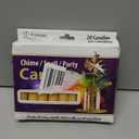 Biedermann & Sons Chime or Tree Candles 20-Count Box, Ivory