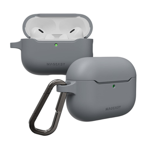 MAGEASY Designed for AirPods Pro 3 Case  Shockproof Protective Case for AirPods Pro 3, StainResistant, Smooth & SkinFriendly, Support Wireless Charging  Skin (Stormy Sea)