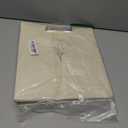 EYROZILL 3 Ring Binder, 1 Inch Linen Binder Organizer for Letter Size (8.5" x 11") with 5 Tab Dividers, File Folder Labels and Low Profile Clipboards, School and Office Supplies- Tulip White