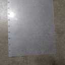 Medium Discbound Journal PP Covers(1 Set/ 2 PCS) Compatible with Circa Arc TUL and Happy Planner(Super Clear, Medium)