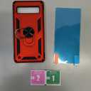 for Pixel 7a Case, Google Pixel 7A Phone Case with HD Screen Protector, [Military Grade 16ft. Drop Tested] Ring Shockproof Protective Phone Case for Google Pixel 7a,Red